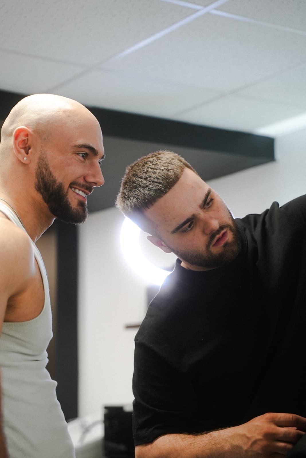 L'équipe DM Cut au travail